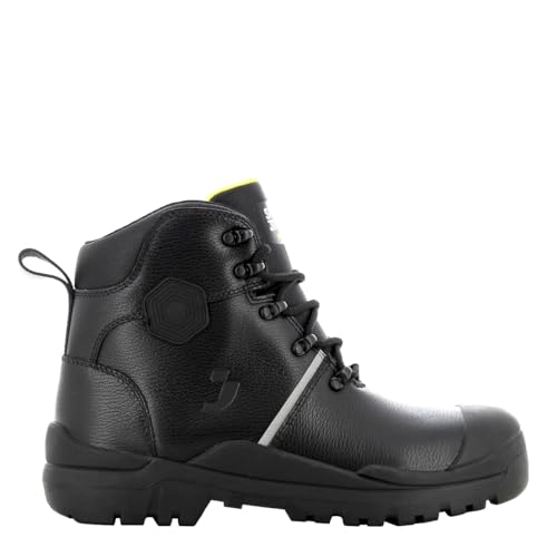 SAFETY JOGGER Safety Shoes - HEKLA S3 - Breathable Waterproof Leather Work Sneaker with Safety Tip and Non-Slip and Perforation Resistant Sole, for Men and Women